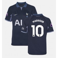 Camiseta Tottenham Hotspur James Maddison #10 Visitante Equipación 2023-24 manga corta
